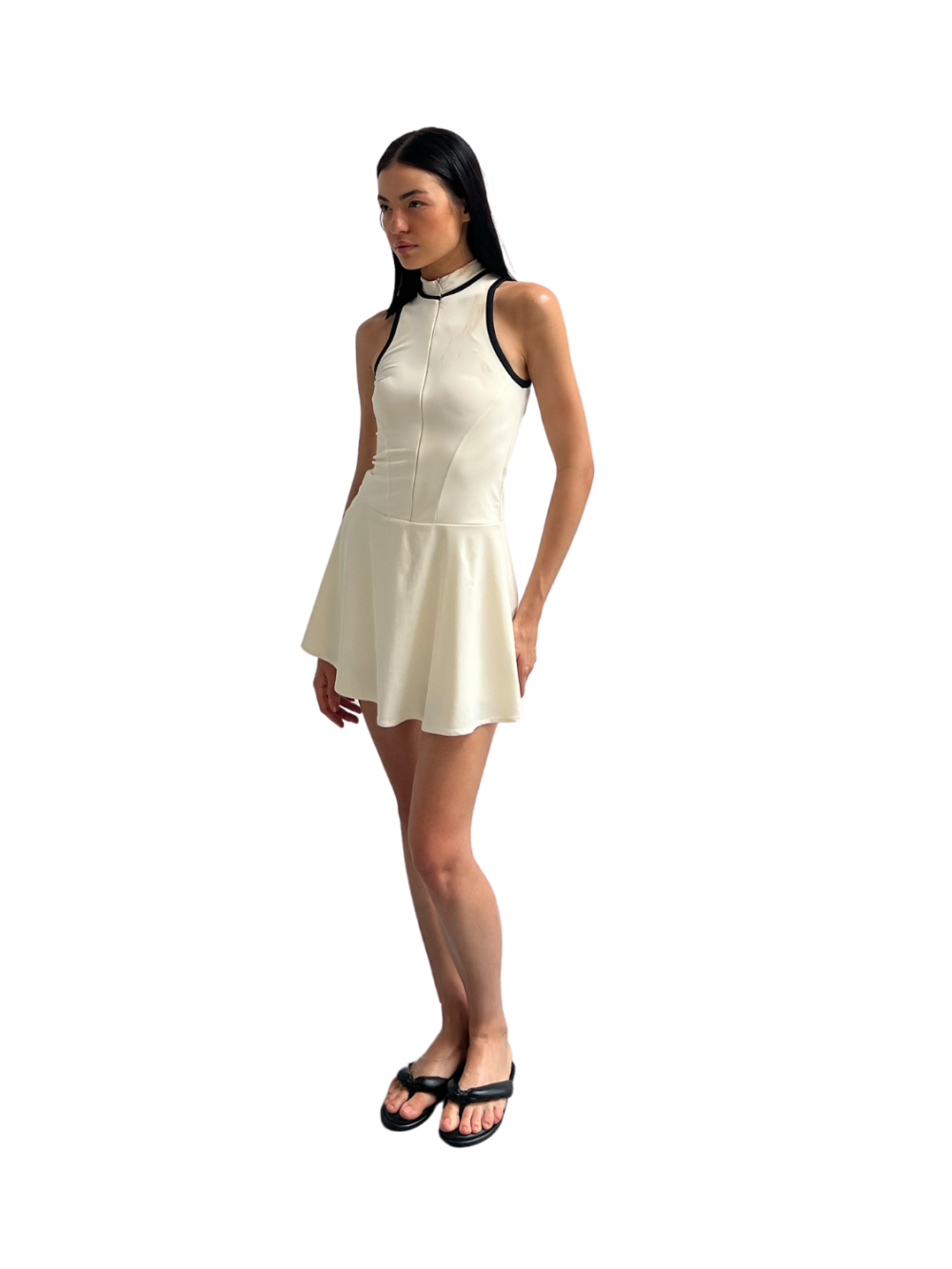 Laminapparel - High-Neck Sports Dress