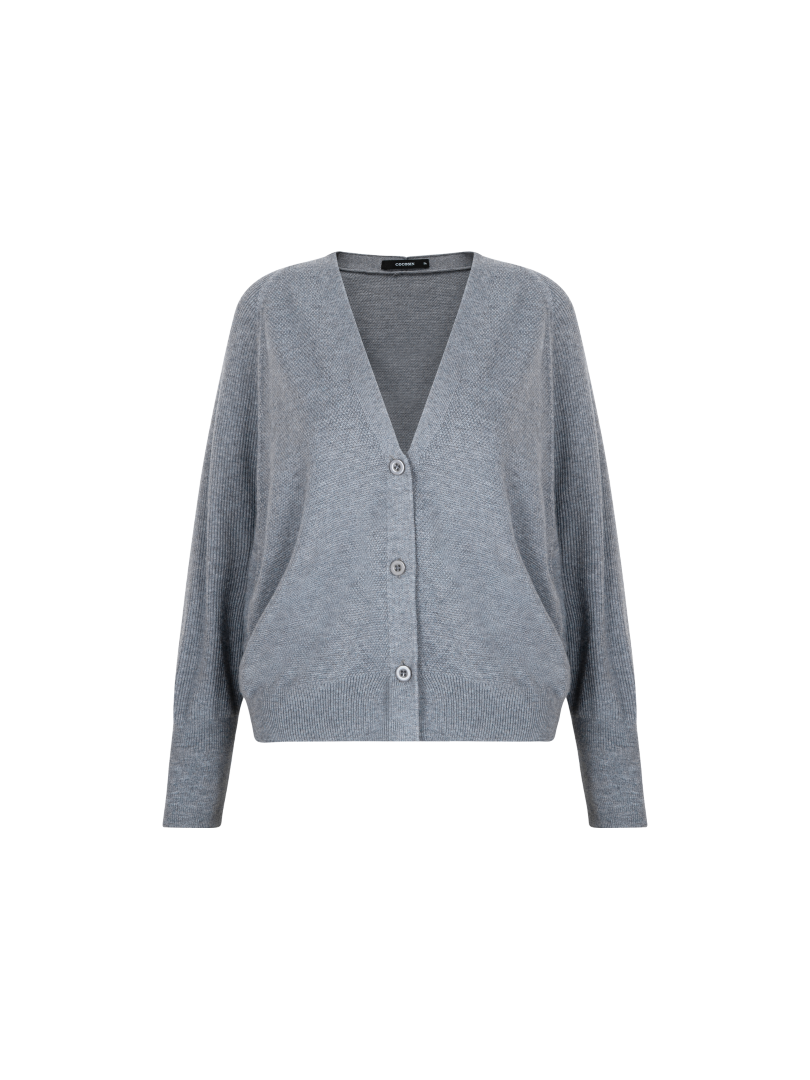 COCOSIN - Grey Cardigan