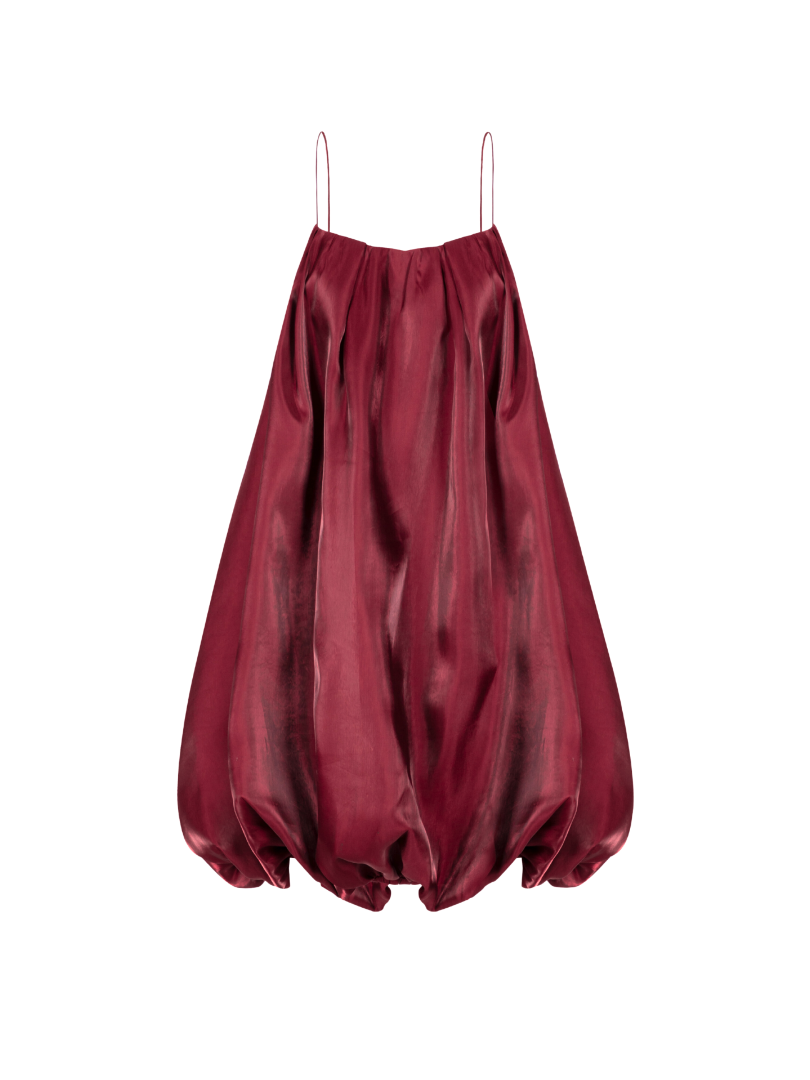 COCOSIN - Cherry Balloon Mini Dress