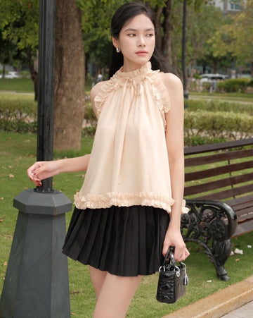 Ceci Cela - Ruffle Blouse