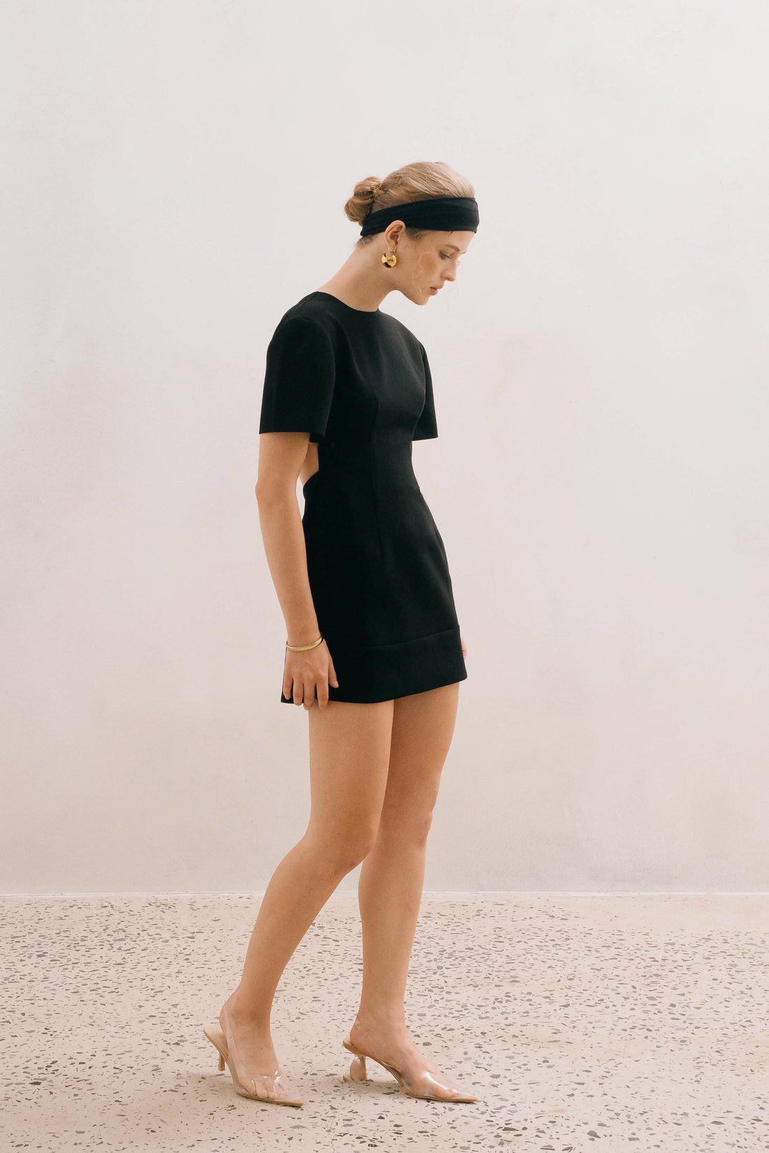 MACH NHA DUONG - Midnight Charm Black Mini Dress